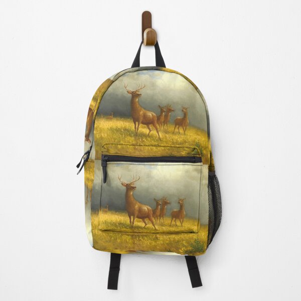 Item preview, Albert Bierstadt Three Deer and a Stag designed and sold by OldTimeArt.