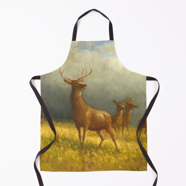 Item preview, Albert Bierstadt Three Deer and a Stag designed and sold by OldTimeArt.