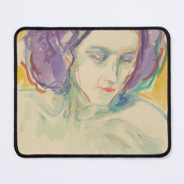 Item preview, Female Portrait by Munch designed and sold by MurellosArt.