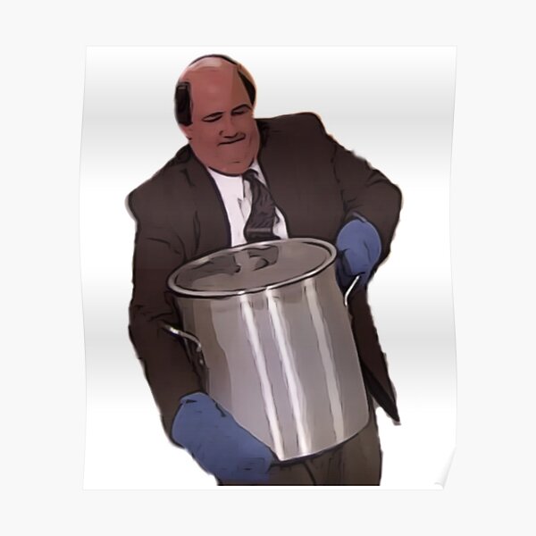 "Binging with Babish famous chili The Office us, digital artwork