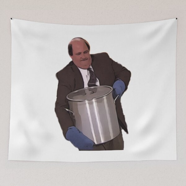 Item preview, Binging with Babish famous chili The Office us, digital artwork, cartoon art designed and sold by LucyPieper.