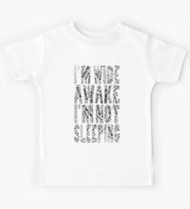 u2 bad for white background Kids Tee