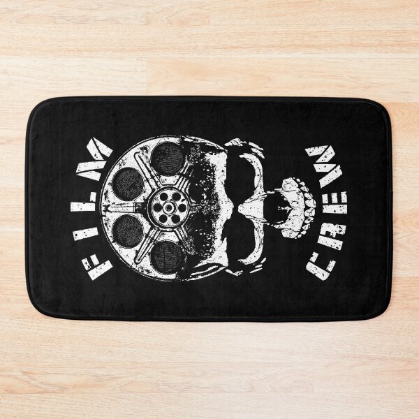 Item preview, Movie Director Filmmaker Film Crew Halloween Reel Skull designed and sold by GrandeDuc.