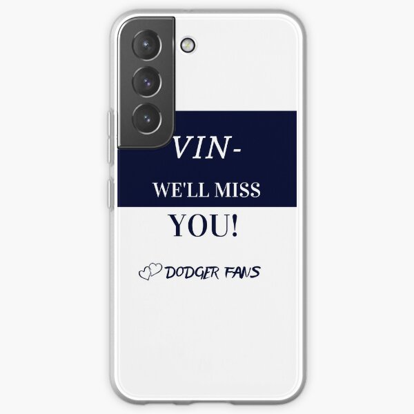 Vin Scully Jersey Phone Cases for Sale