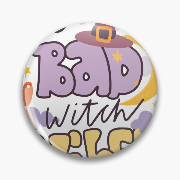 Item preview, Bad Witch Vibes, funny halloween gift for kids designed and sold by Mode Tees.