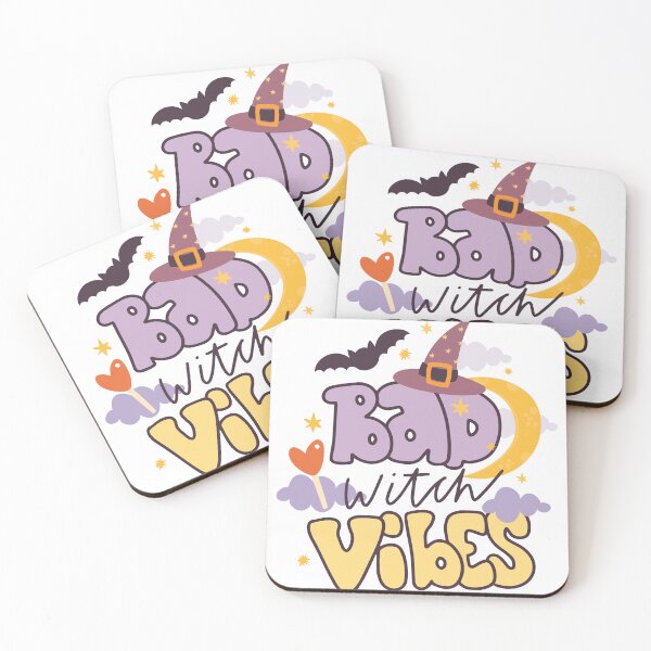 Item preview, Bad Witch Vibes, funny halloween gift for kids designed and sold by Mode Tees.