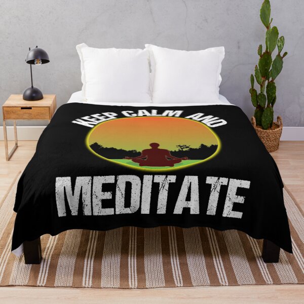 Item preview, Keep Calm And Meditate designed and sold by amishacreates.