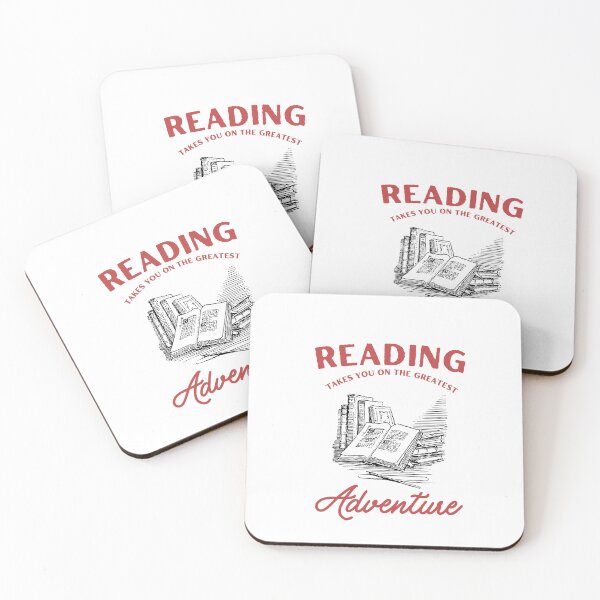 Item preview, Reading Takes You On The Greatest Adventures - Reading Quote designed and sold by ICbestshop.