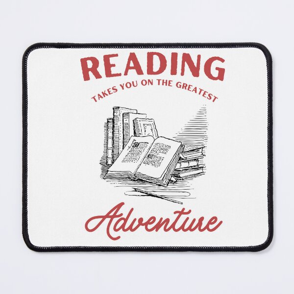 Item preview, Reading Takes You On The Greatest Adventures - Reading Quote designed and sold by ICbestshop.