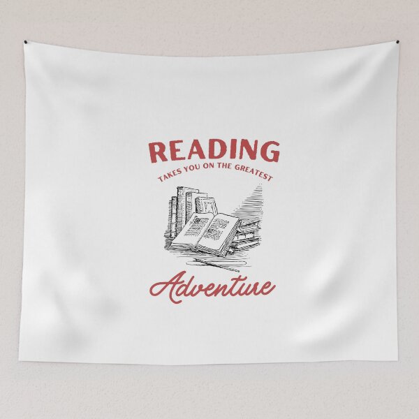 Item preview, Reading Takes You On The Greatest Adventures - Reading Quote designed and sold by ICbestshop.