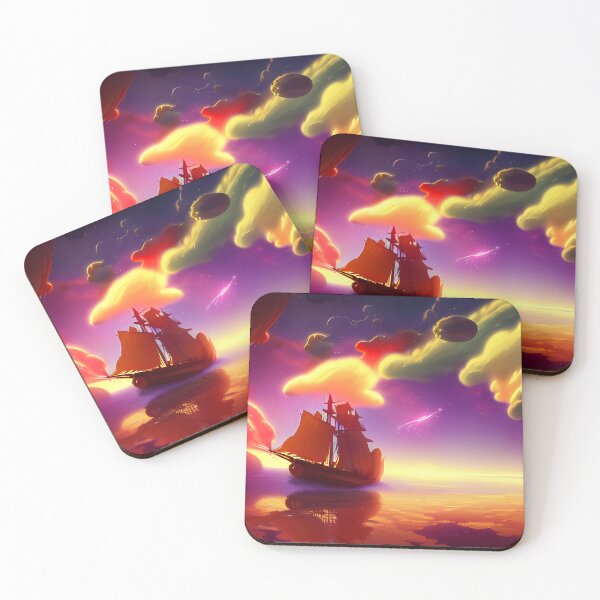 Item preview, Love set sail on a pink voyage designed and sold by MichelangeloAI.