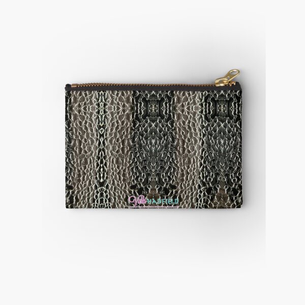 Item preview, Faux Snakeskin, Shattered Stained Glass, Condensation, Tribal Mandala-style Mosaic Pattern - Dark Olive, Brown, Beige - Vicki Hadfield designed and sold by Printable Pressies.