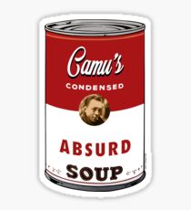 Camus Soup Sticker