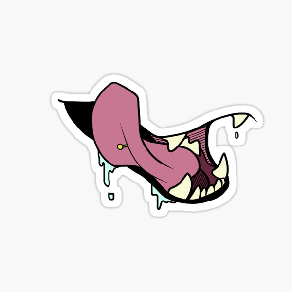Abaddon's maw Sticker