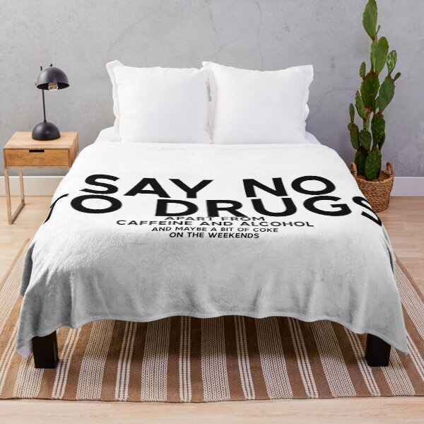 Item preview, Say no to drugs apart from caffeine and alcohol designed and sold by ChadWizard.