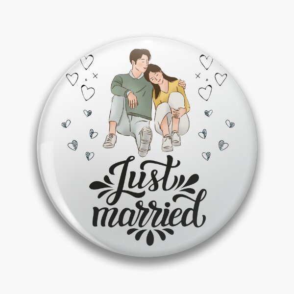 Item preview, Just Married Couples at Honeymoon designed and sold by Quirky Dez.