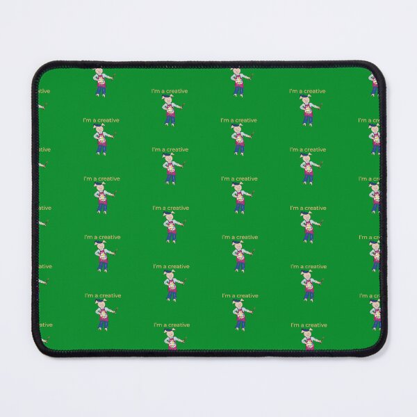 Item preview, Artist! Green I'm a creative, left handed pig painter, artist. designed and sold by PiggingJapan.