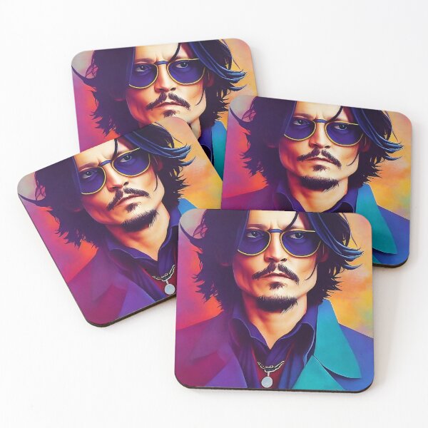 Item preview, Johnny Depp Color Portrait designed and sold by wadelcl.