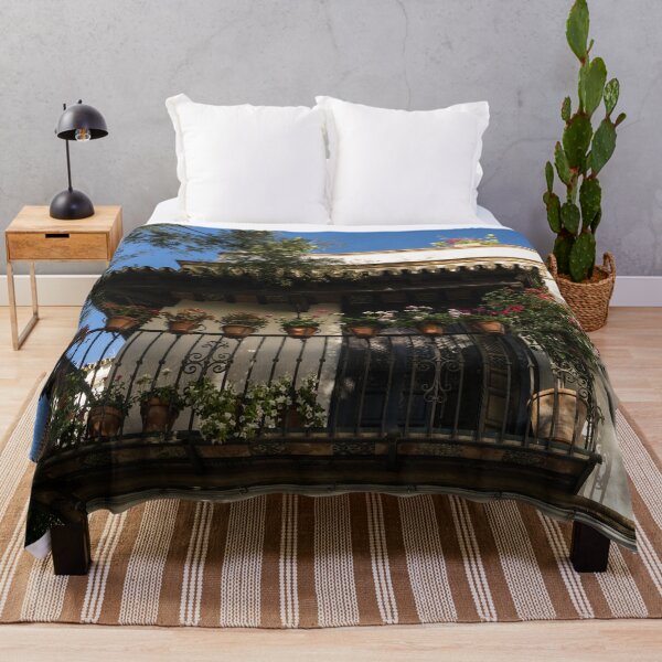 Item preview, Quintessential Spain - the Flowering Balcony designed and sold by Georgia Mizuleva.