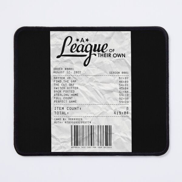 Item preview, A League of Their Own Season 1 Receipt designed and sold by d-obsession-k.
