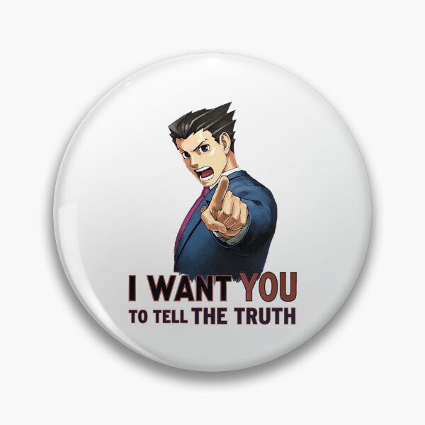 Item preview, Phoenix Wright Wants YOU to Tell the Truth (transparent)   designed and sold by KazsMannequin.