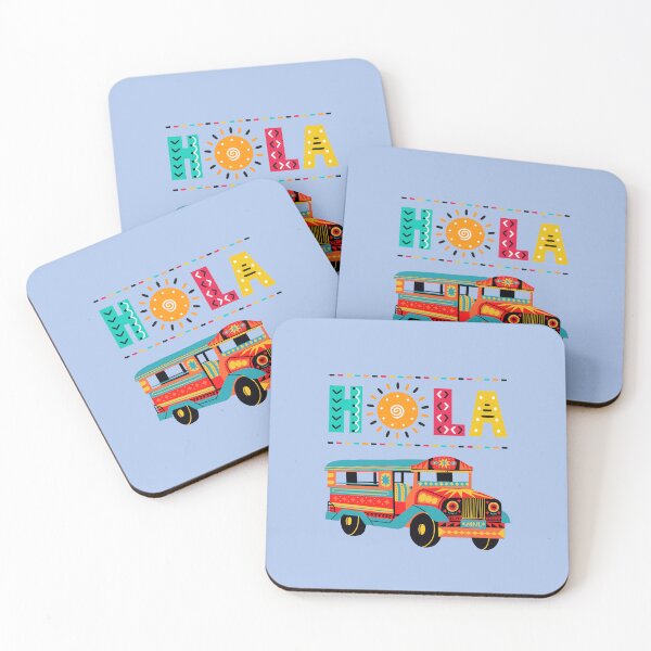 Item preview, COLORFUL BUS HOLA MEXICO designed and sold by DAKSs.