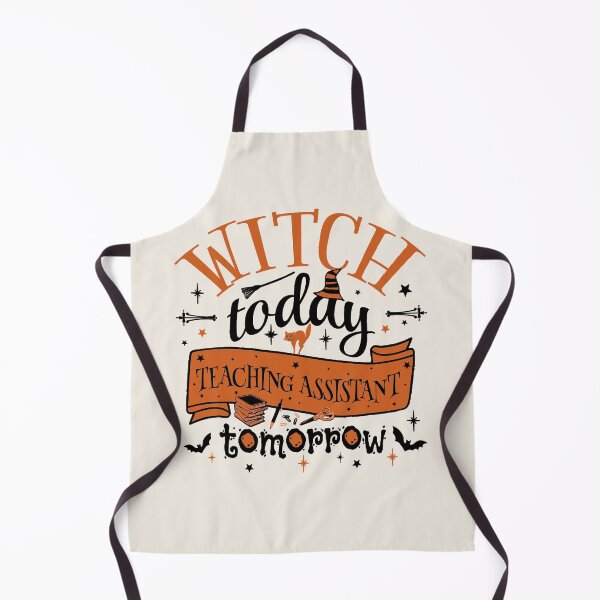 Item preview, Cool Witch Today Teaching Assistant Tomorrow, Fun Design For All TA's On Halloween designed and sold by TrulyEpoque.