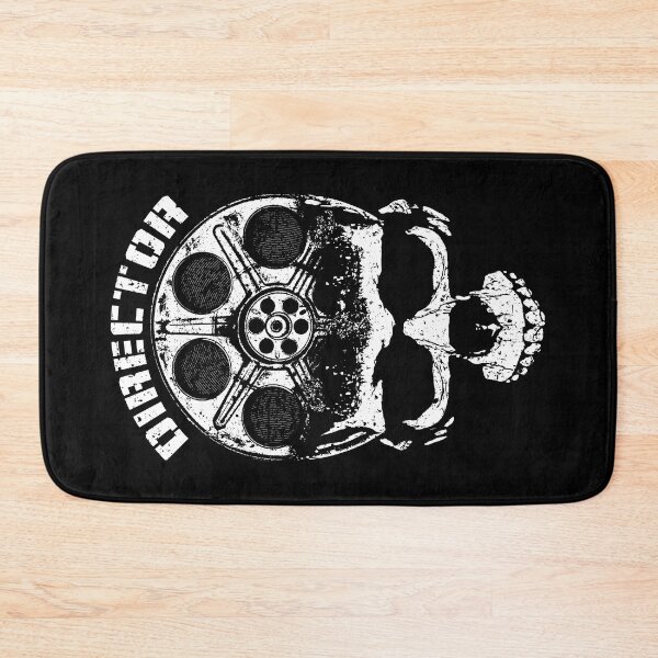 Item preview, Movie Director Filmmaker Halloween Film Reel Skull designed and sold by GrandeDuc.