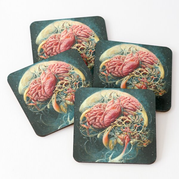 Item preview, The Brain designed and sold by synthwaveai.