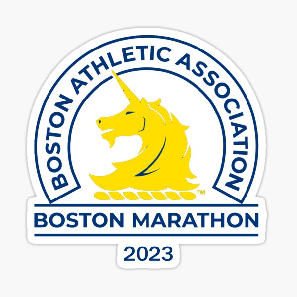 "Boston Marathon 2023" Sticker for Sale by ALBARRAKA Redbubble