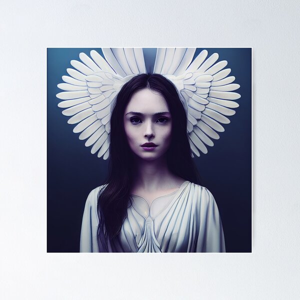 Item preview, Dark-haired Angel designed and sold by ARTIMITY.