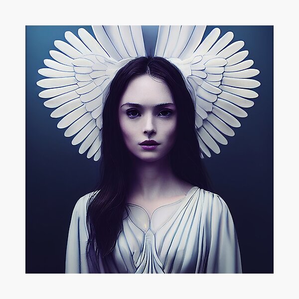 Item preview, Dark-haired Angel designed and sold by ARTIMITY.
