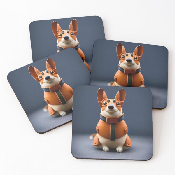Item preview, Corgi as a WW2 Pilot  designed and sold by Studiowatermars.