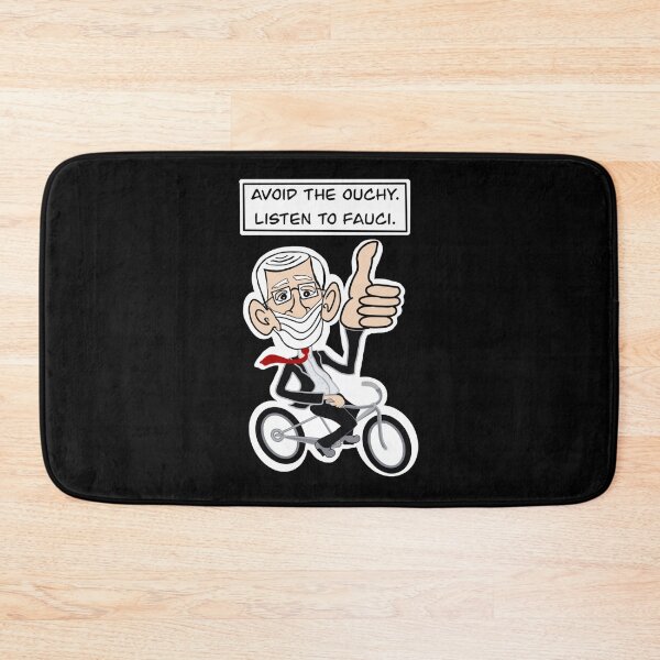 Item preview, Avoid The Ouchy Listen To Fauci Sticker designed and sold by caragcric.