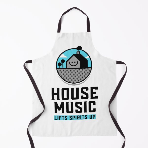 Item preview, HOUSE MUSIC - Lifts Spirits Up (blue/black) designed and sold by Discothreadz.