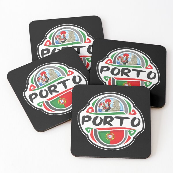 Item preview, Porto Portugal Flag Badge Travel Souvenir Stamp designed and sold by TeeHome.