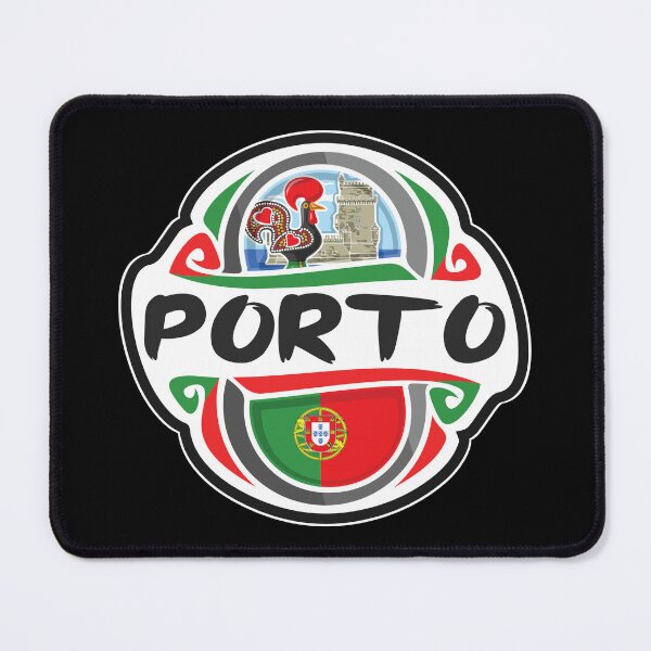 Item preview, Porto Portugal Flag Badge Travel Souvenir Stamp designed and sold by TeeHome.