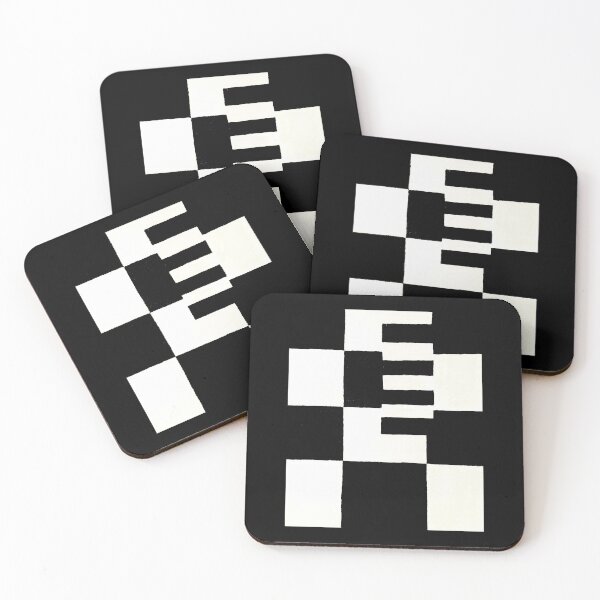 Item preview, BLACK AND WHITE ABSTRACT CHECKERBOARD  designed and sold by EllieMonroe.
