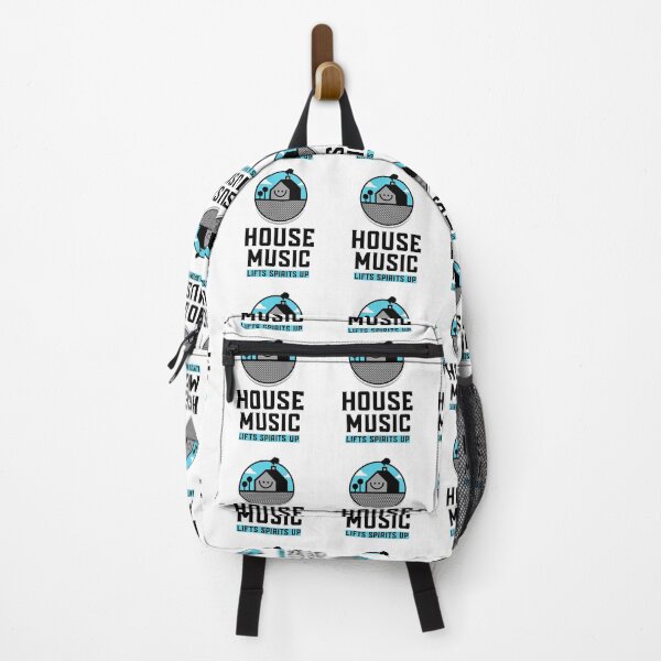 Item preview, HOUSE MUSIC  - Lifts Spirits Up (blue/black)  designed and sold by Discothreadz.