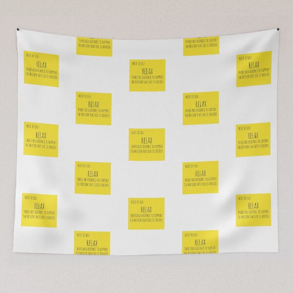 Item preview, RELAX: THERE IS NO EVIDENCE TO SUPPORT THE NOTION THAT LIFE IS SERIOUS designed and sold by Rob Price.