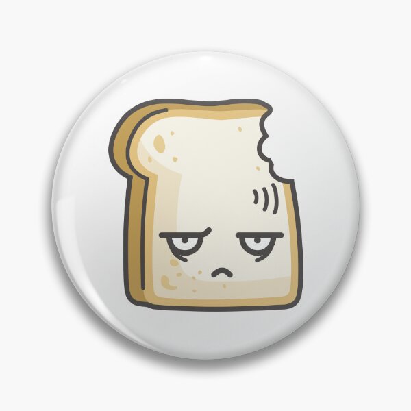 Item preview, angry mad bread illustration designed and sold by muriwaimall.