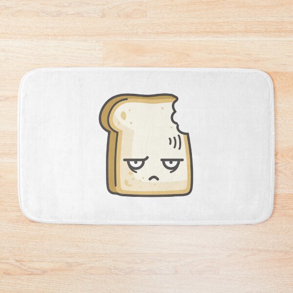 Item preview, angry mad bread illustration designed and sold by muriwaimall.