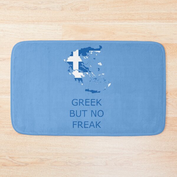 Item preview, GREEK BUT NO FREAK designed and sold by DomGDesign.