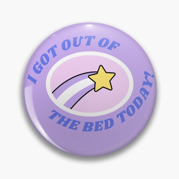 Item preview, I Got Out Of The Bed Today! Badge Of Honor Shooting Star designed and sold by OlgaBDesign.