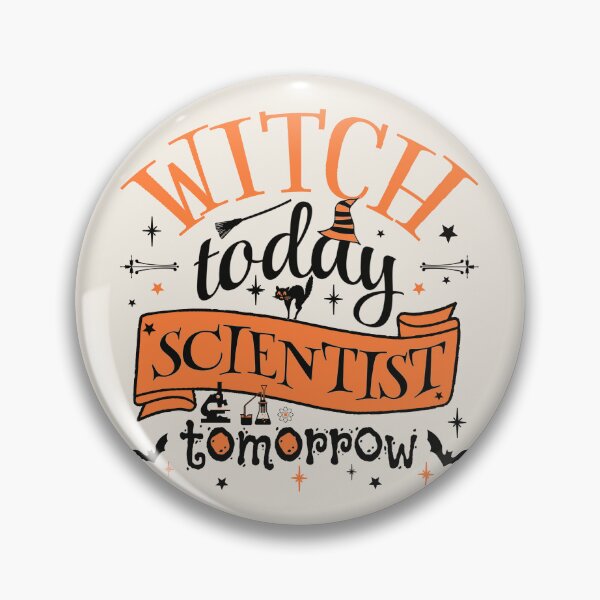 Item preview, Cool Witch Today Scientist Tomorrow, Fun Design For All Scientists On Halloween  designed and sold by TrulyEpoque.
