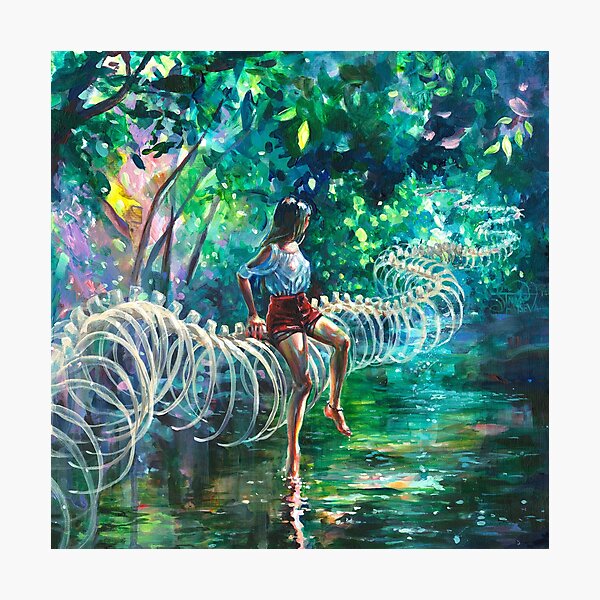Dopamine Jungle Photographic Print