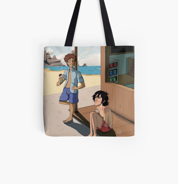 Voltron - Beach Episode All Over Print Tote Bag