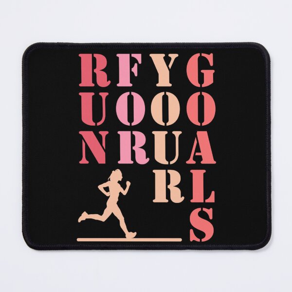Item preview, Run For Yuor Goals Female Runner Running Gift Essential T-Shirt designed and sold by marisannogm.
