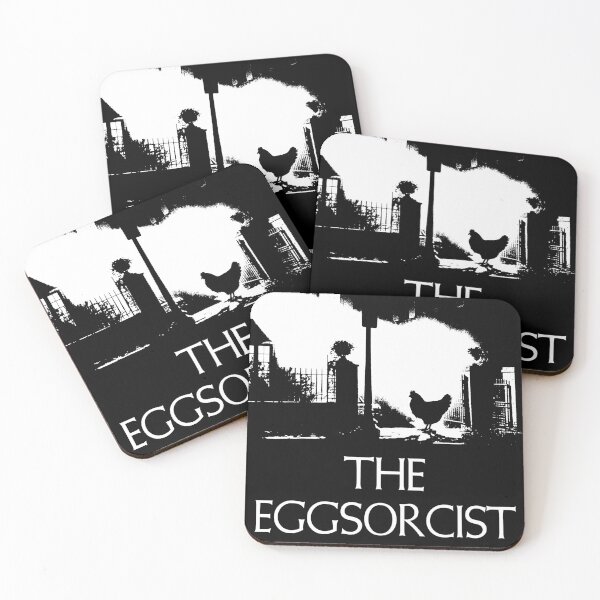 Item preview, The Eggsorcist Exorcist Parody Funny Halloween Horror Hen Lover designed and sold by fizzypoptees.