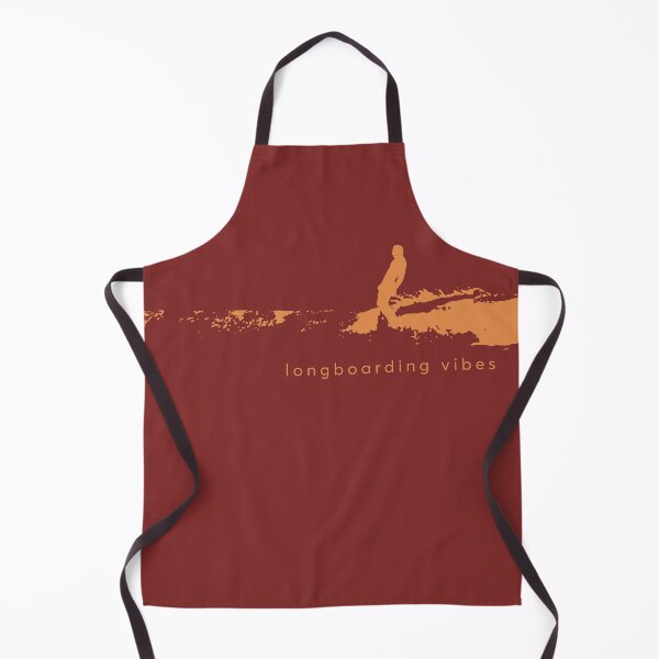 Item preview, LONGBOARDING VIBES orange designed and sold by boleteshop.
